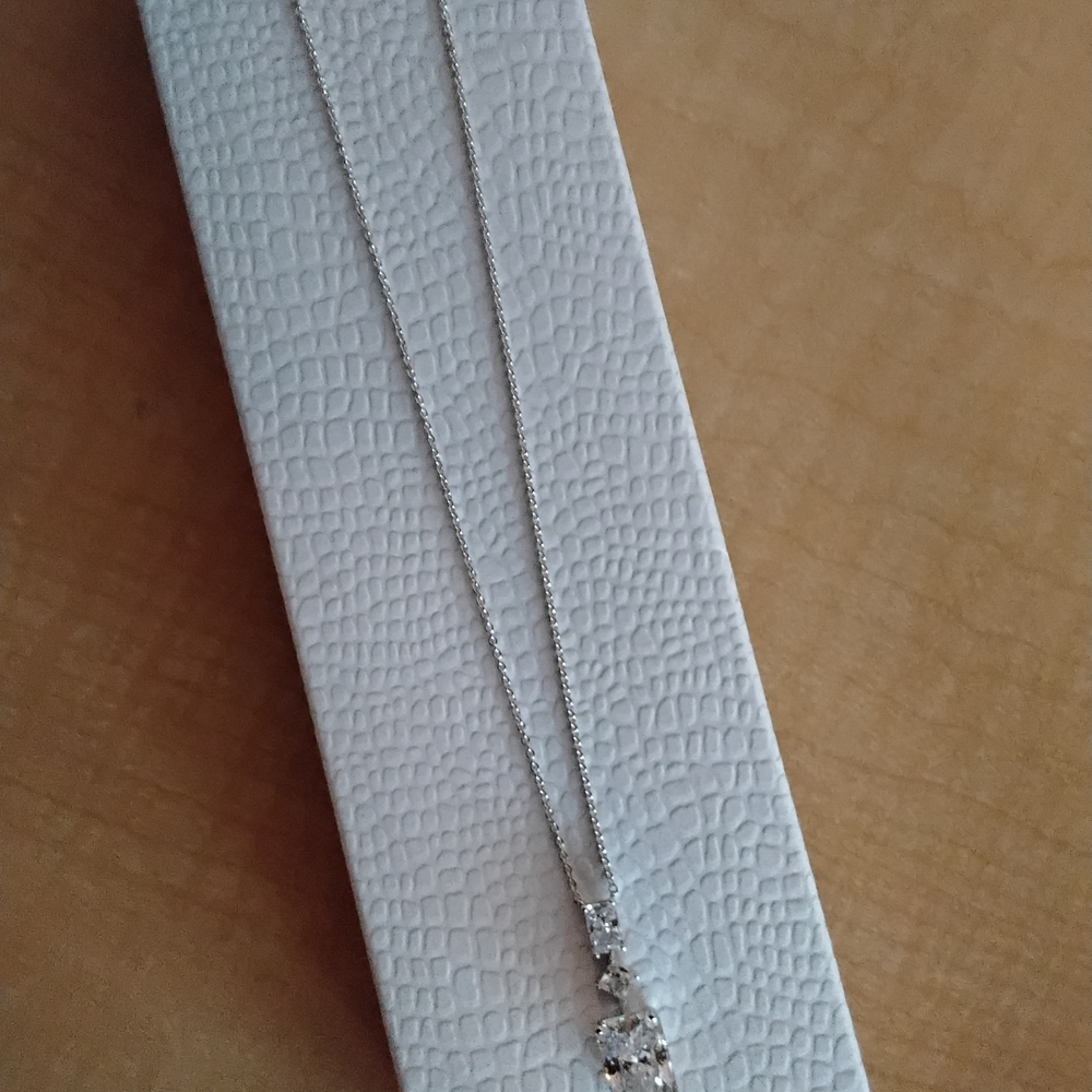Nadri Silver Pendant Necklace - Picture 5 of 5